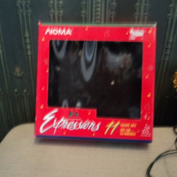 Vintage Noma Christmas Tinsel Star Light-up Tree Topper - Picture 4 of 5